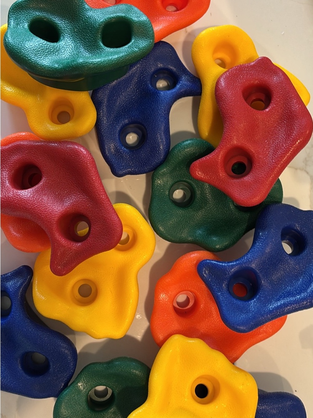 Kids Colorful Climbing Holds Set - Multicolor